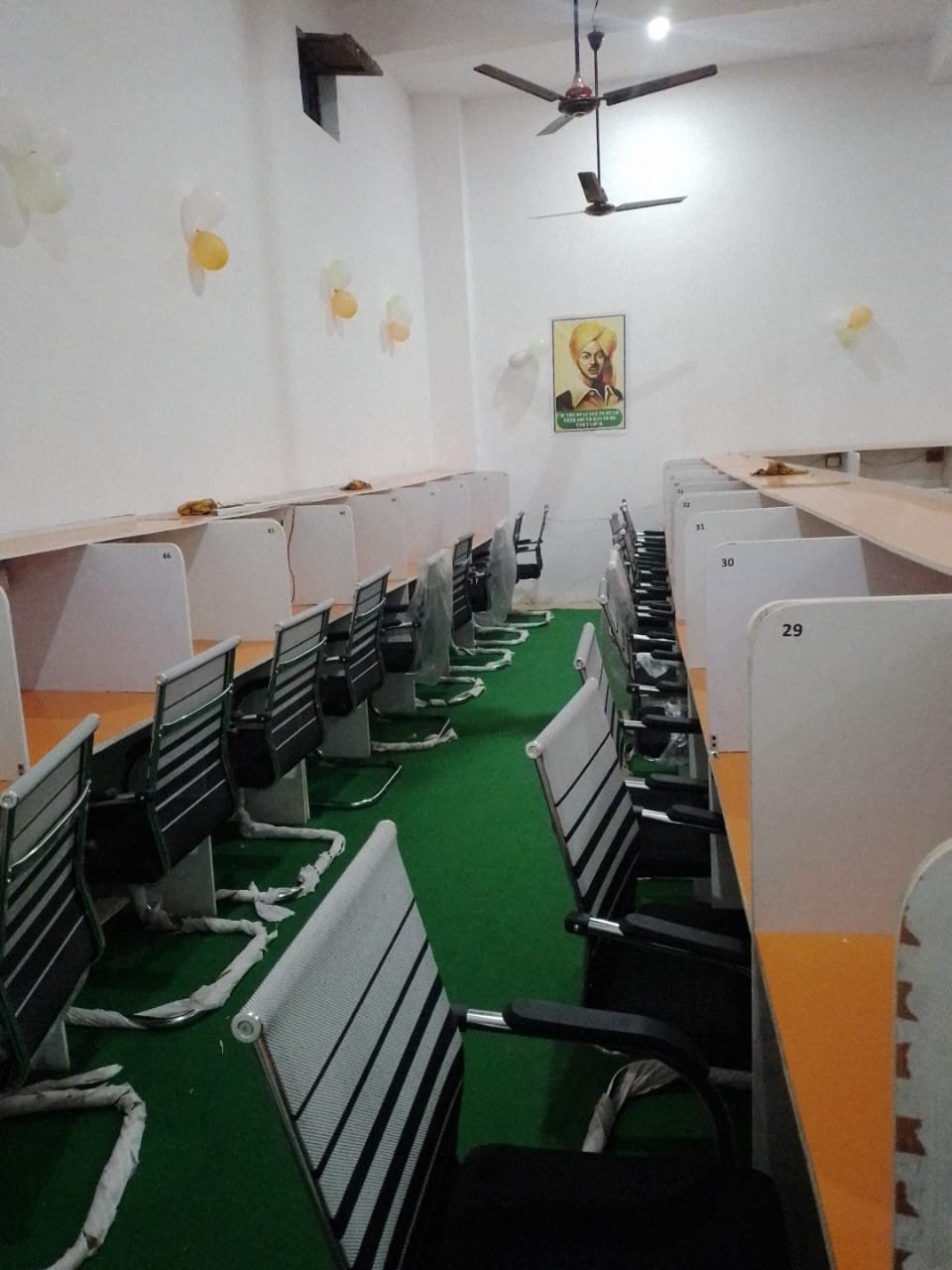 Students at Library