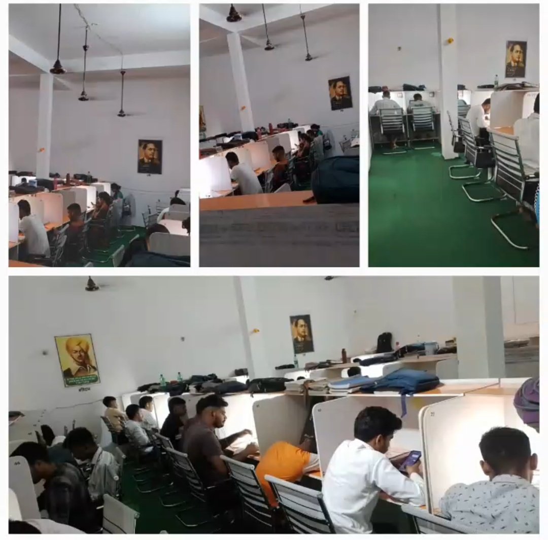 Exam Yoddha Library Interior